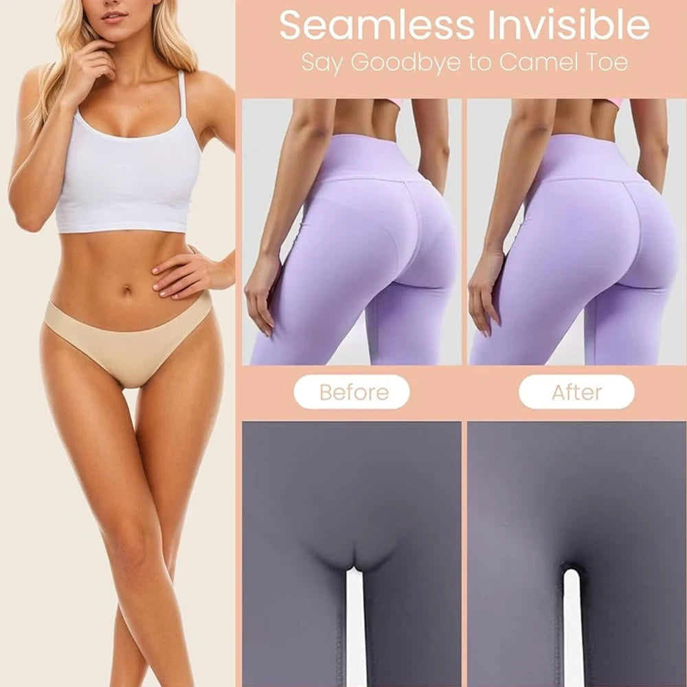 Seamless Anti-Camel Toe Thong